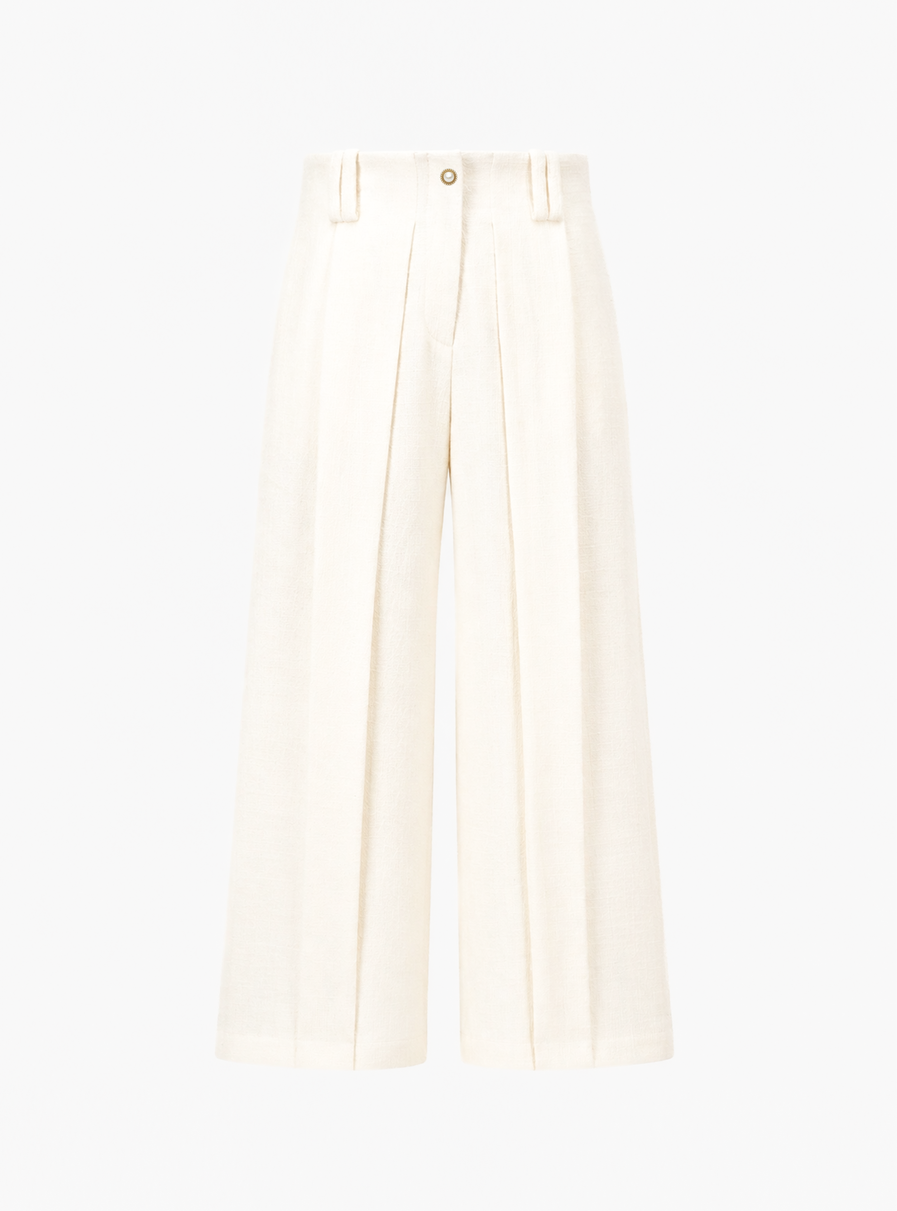 The Silk Wool Tweed Trouser (UNISEX)