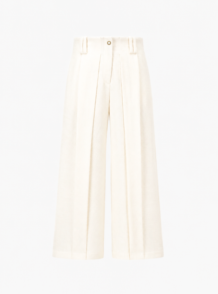 The Silk Wool Tweed Trouser (UNISEX)