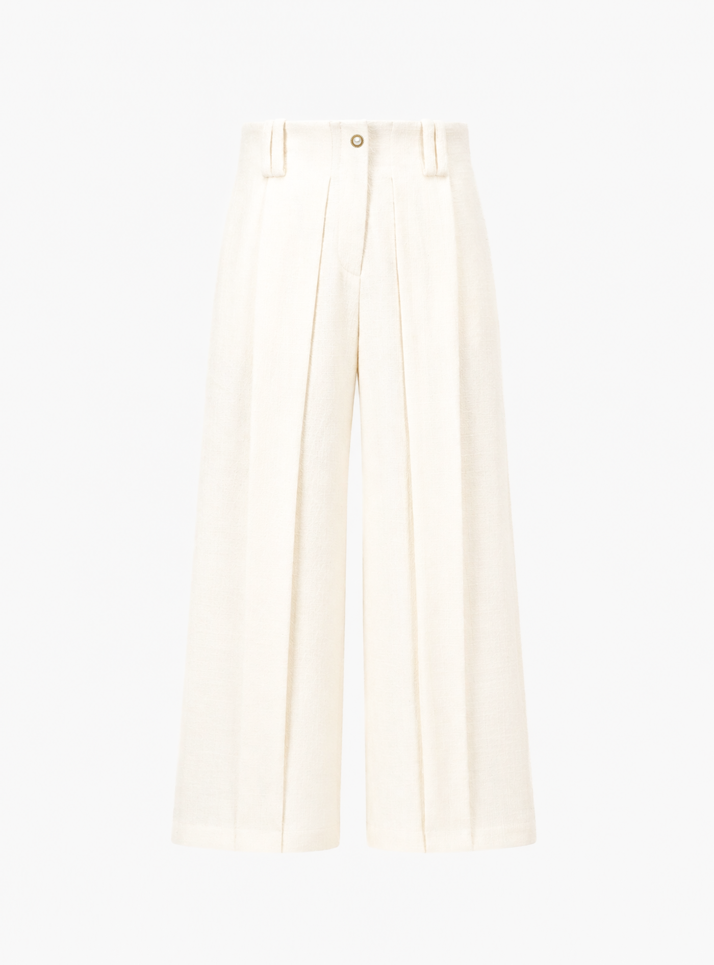 The Silk Wool Tweed Trouser (UNISEX)