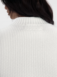 The White Knitted Merino-Wool & Cashmere