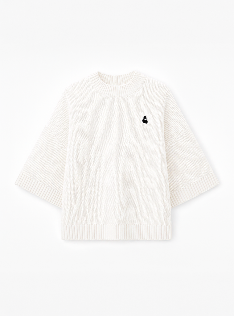 The White Knitted Merino-Wool & Cashmere (UNISEX)